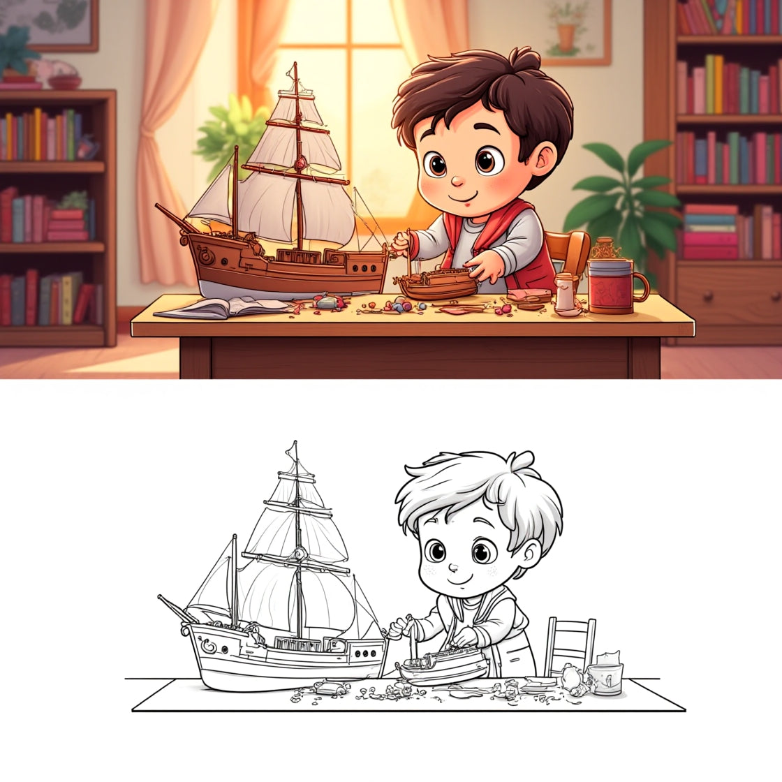 1000 Printable Coloring Pages for Kids with ADHD – Special Edition eBook