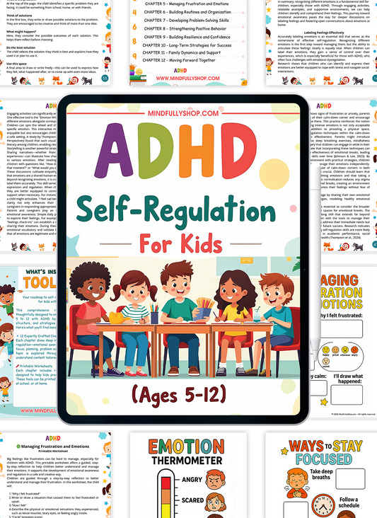 ADHD Self-Regulation for Kids – Practical eBook for Ages 5–12