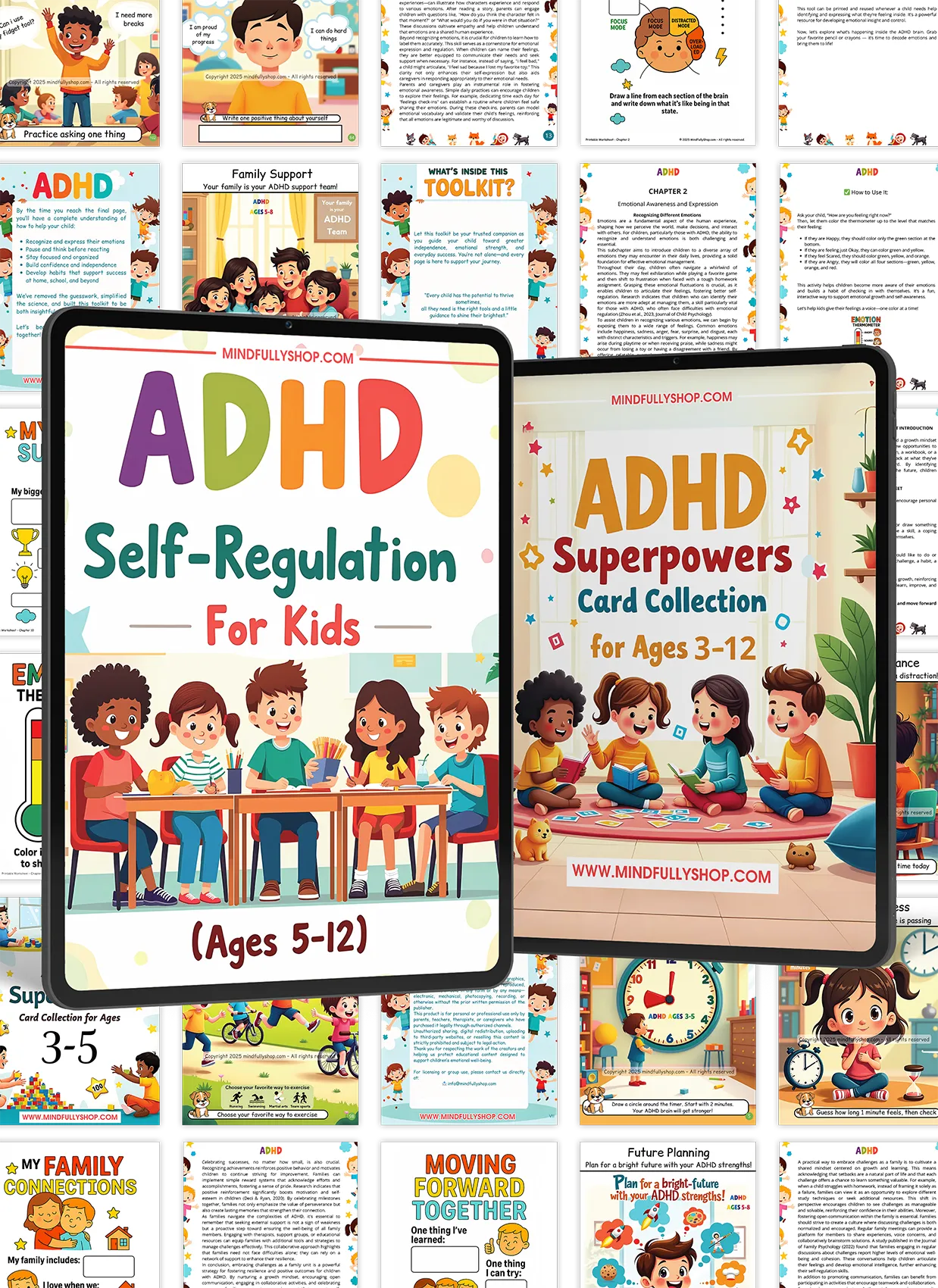ADHD Kids Empowerment Bundle – eBook + 150 Activity Cards