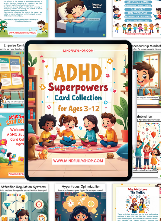 ADHD Superpowers Card Collection – 150 Printable Activity Cards